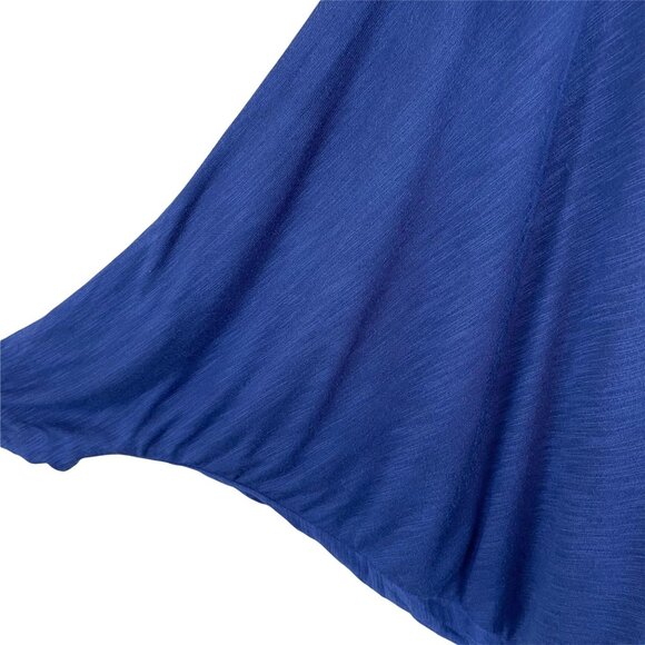 Blue Life navy blue cocoon dolman open front long sleeve jacket cardigan small - Picture 7 of 10